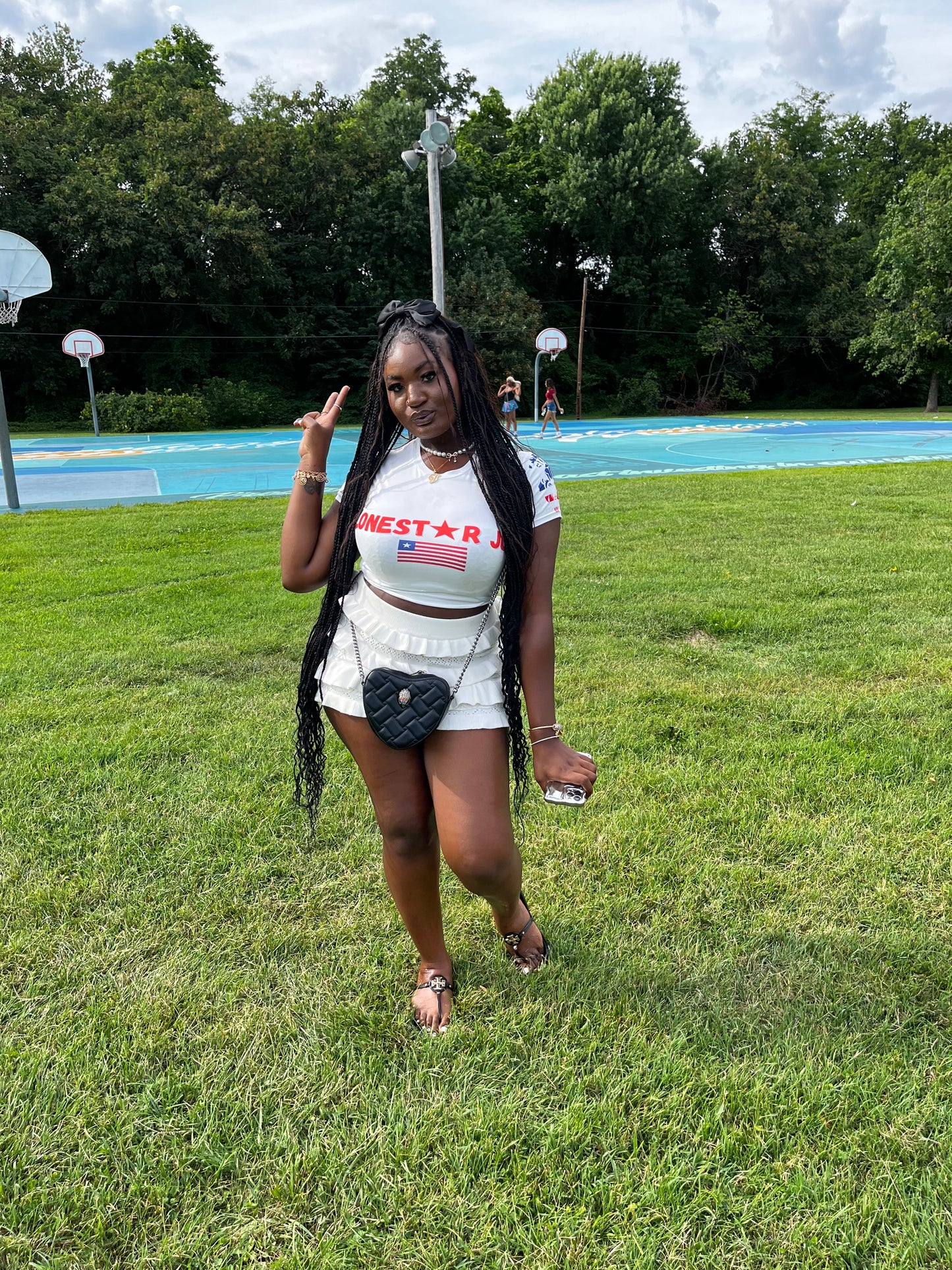Sour Milk LoneStar Jue Crop Top